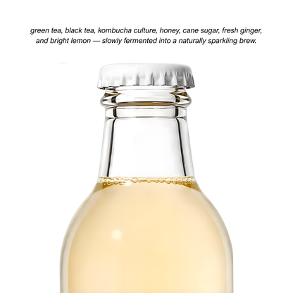 Lavia Sparkling Kombucha - Ginger x Lemon